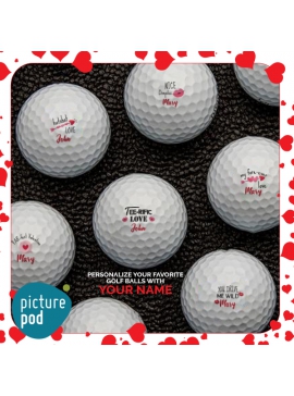 Valentine Golf Balls