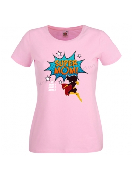 SuperMom Customized T-Shirt